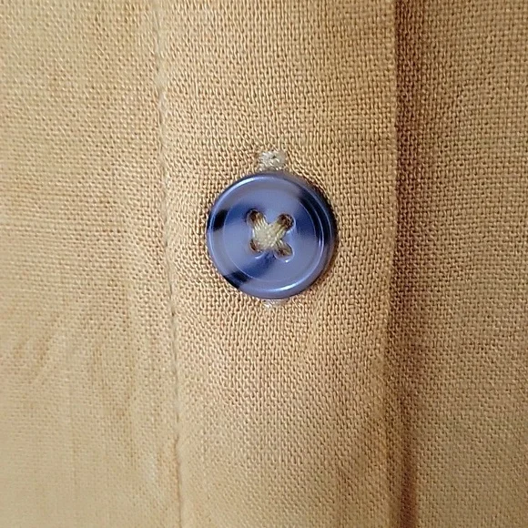 Torrid Mustard Button-Up Top - Picture 4 of 12